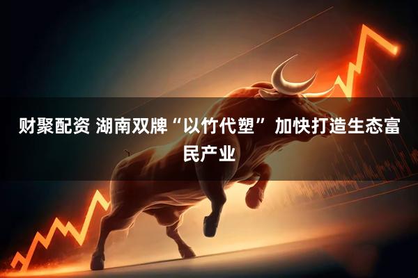 财聚配资 湖南双牌“以竹代塑” 加快打造生态富民产业